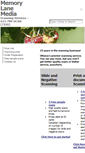 Mobile Screenshot of memorylanemedia.ca